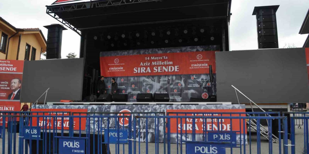 Eskişehir Bahçeli’yi bekliyor