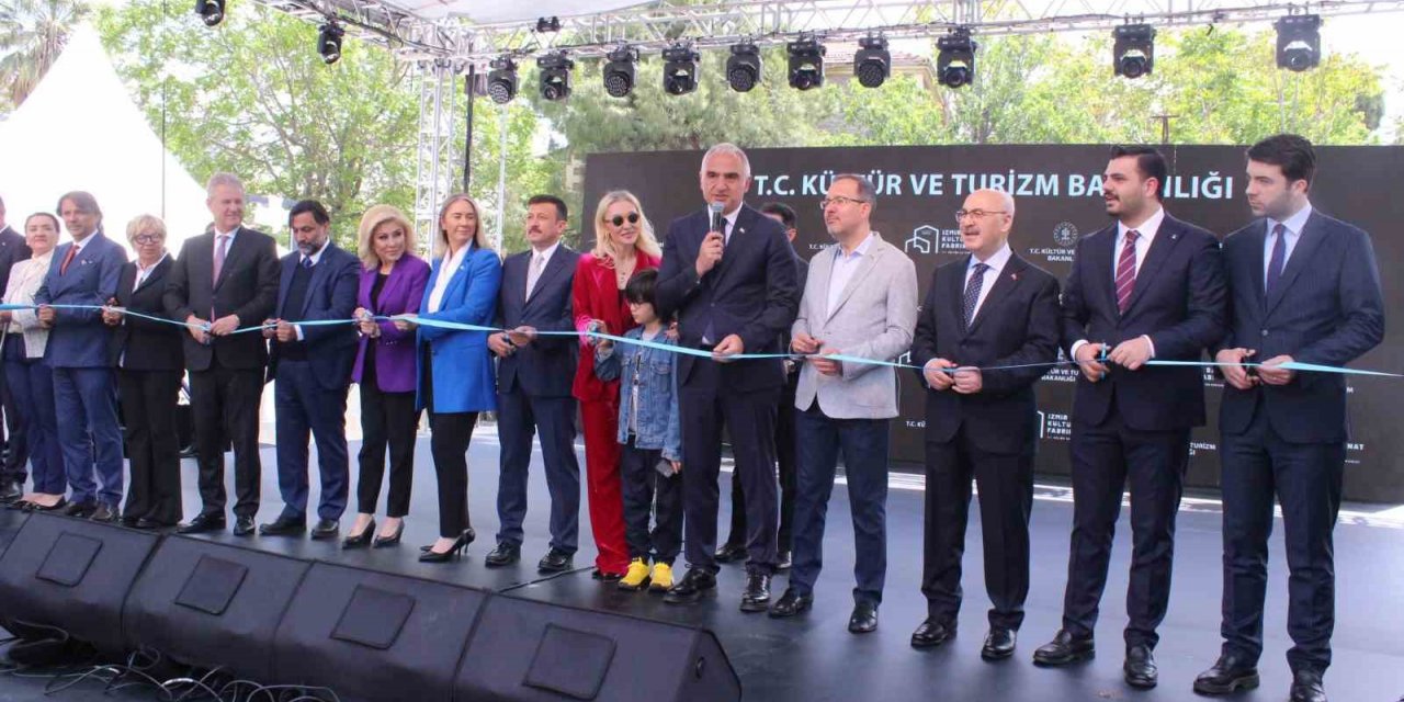 Tekel Fabrikası, İzmir Kültür Sanat Fabrikası’na dönüştü