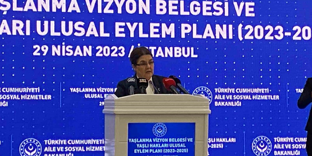 Aile ve Sosyal Hizmetler Bakanı Derya Yanık: "7 yılda toplam 39 milyon TL kaynakla 128 bin 148 yaşlıya ulaşıldı"