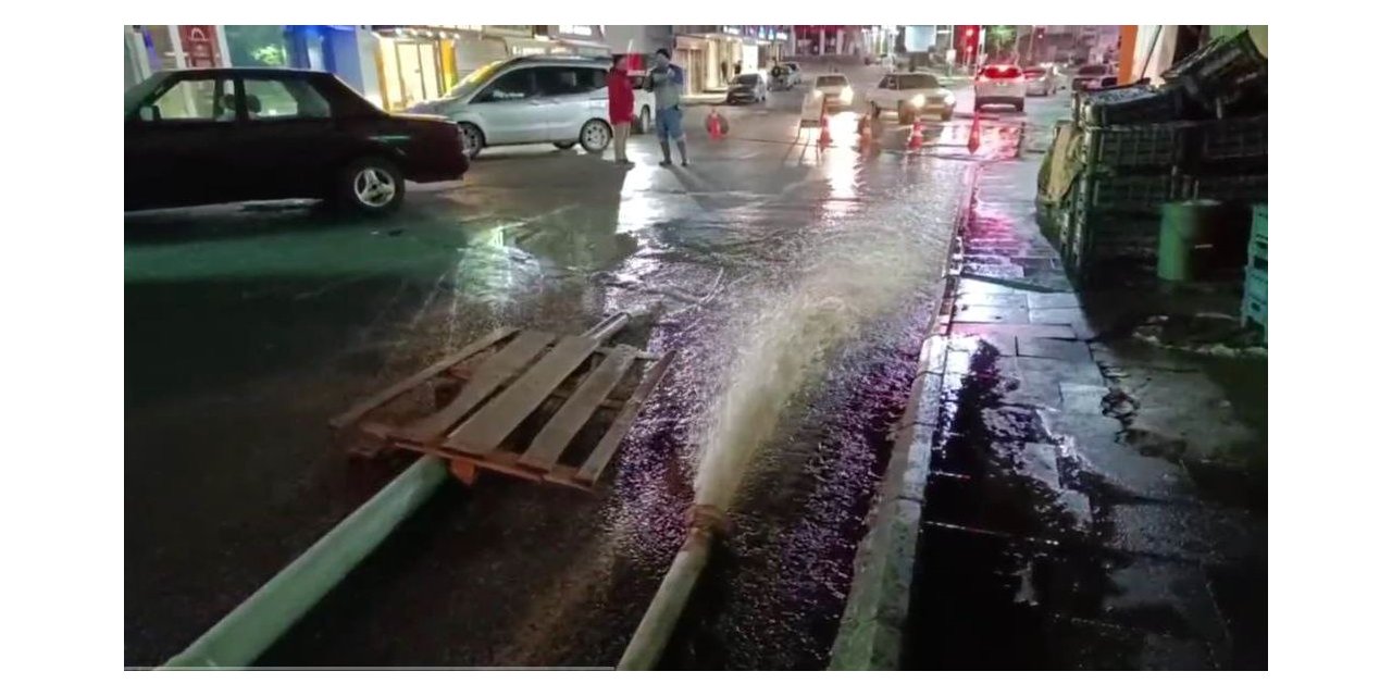 Aşırı Yağış Nedeniyle Develi’de Bazı Yerleri Su Bastı