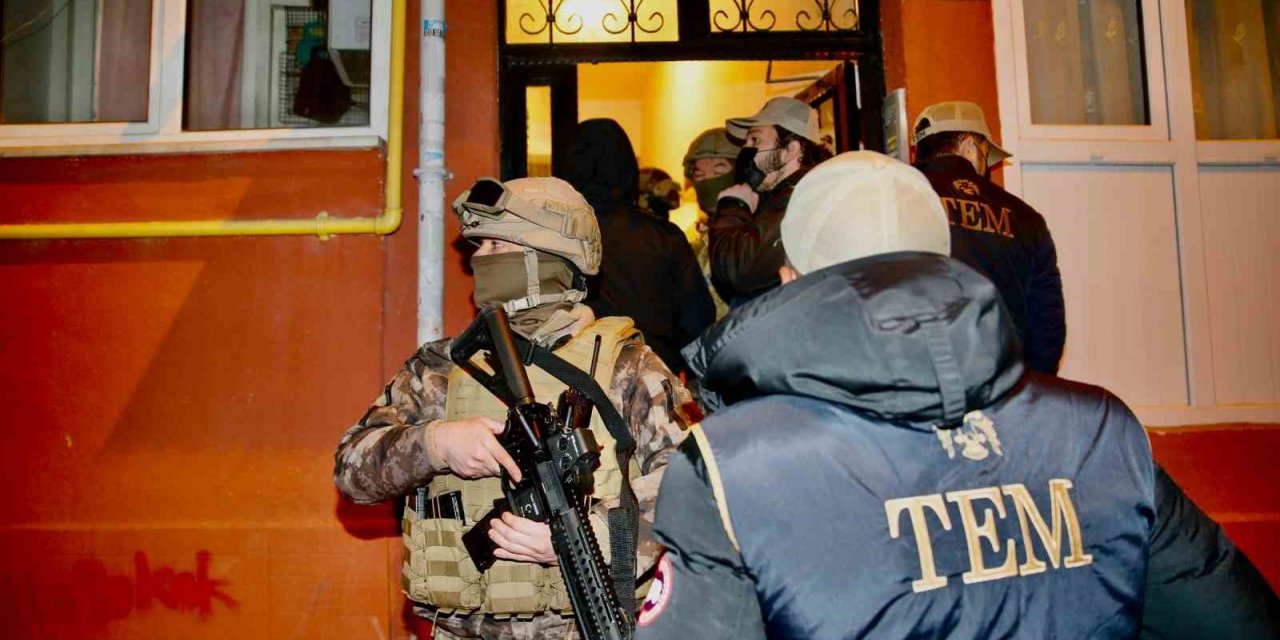Eskişehir merkezli 8 ilde eş zamanlı terör operasyonu: 10 şüpheli yakalandı