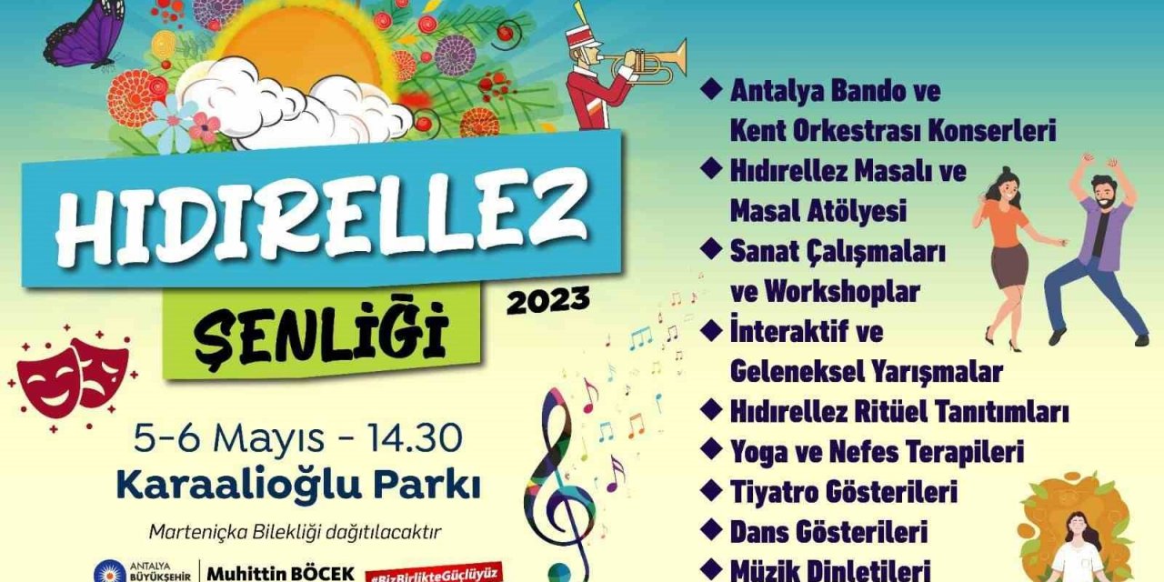 Hıdırellez şenlikle kutlanacak