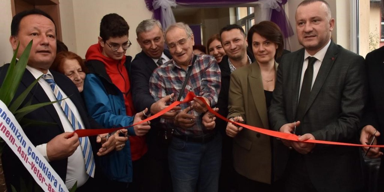 Eğitim hayatına başladığı okulda anısı yaşayacak