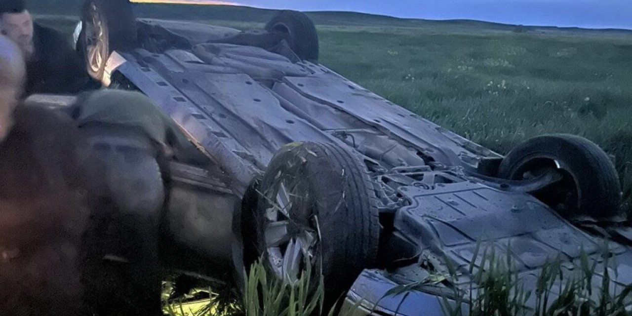 Siirt’te araç takla attı: 5 yaralı