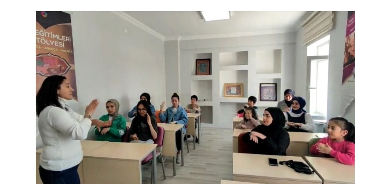 Çekerek’te işaret dili kursuna ilgi her geçen gün artıyor