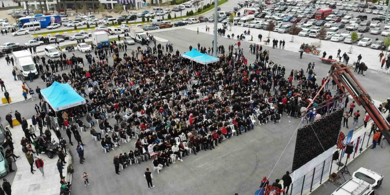 Şampiyonluk mücadelesi veren Çorum FK’ya taraftar desteği