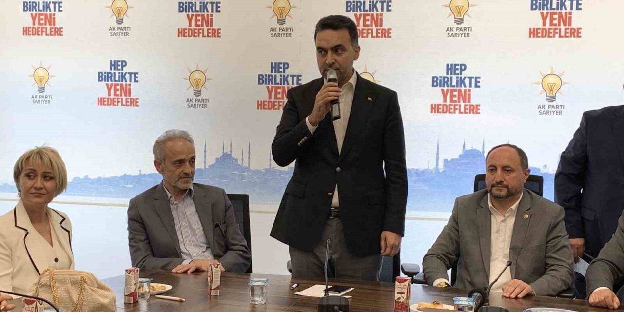 AK Parti Sarıyer İlçe Başkanı Kurşun: “Kandil’den talimat alanlar ile bir olamayız’ diyerek partimize katılıyorlar”
