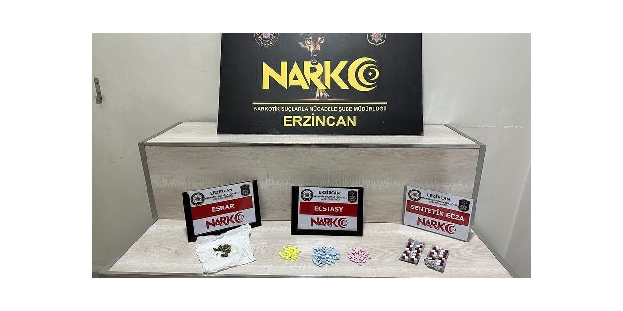 Erzincan’da uyuşturucu operasyonu: 4 kişi tutuklandı