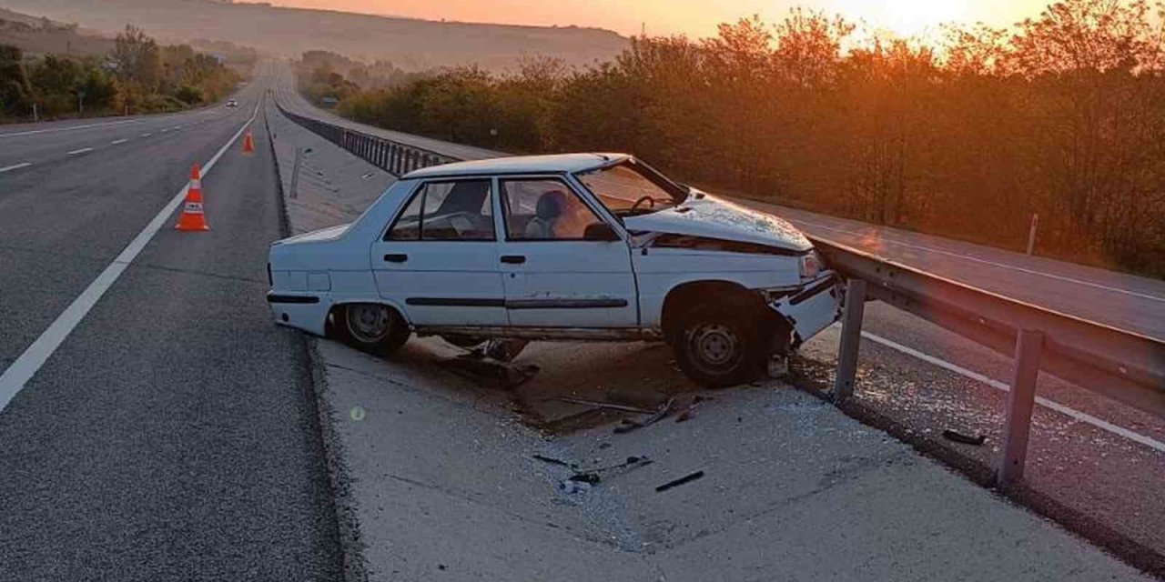 Tekirdağ’da trafik kazası: 4 yaralı