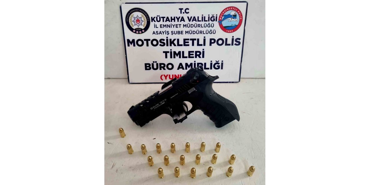 Yunus Timleri ruhsatsız tabanca ele geçirdi