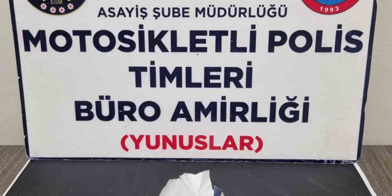 Kütahya’da bir şahsın üzerinde uyuşturucu madde ele geçirildi