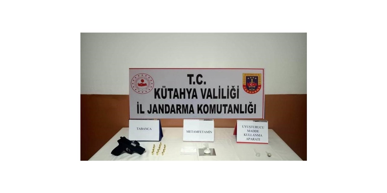 Kütahya’da jandarmadan uyuşturucu operasyonu