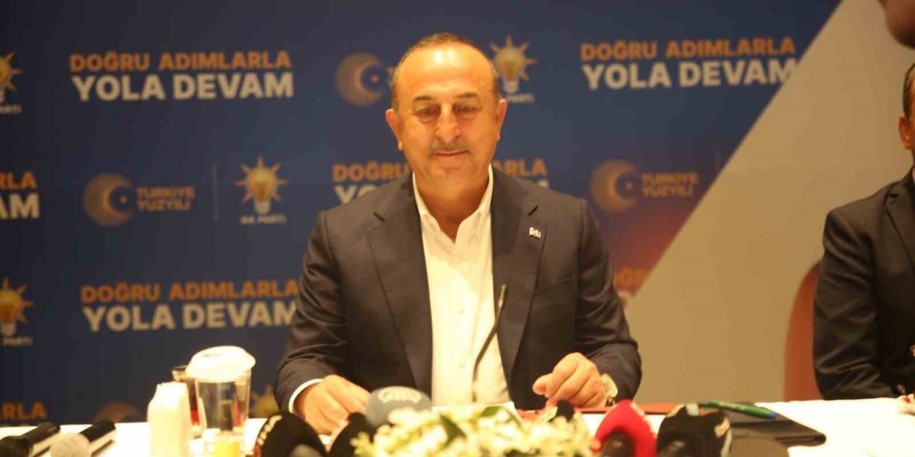 Çavuşoğlu: "Karşımızda yerli ve milli bir muhalefet yok"