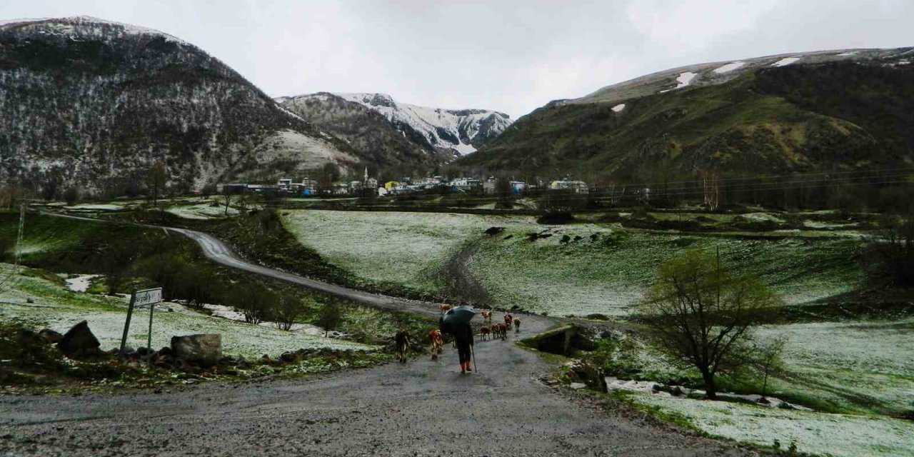 Posof’ta bir günde dört mevsim