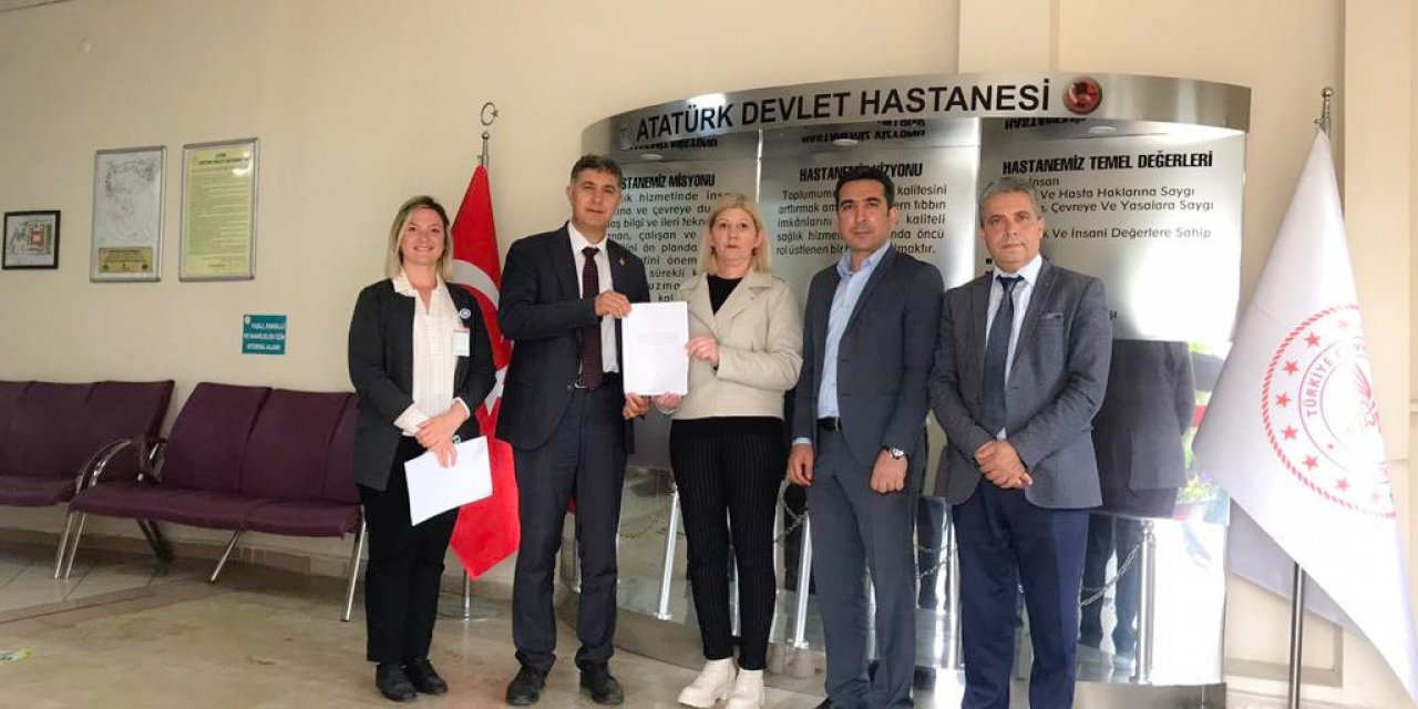 Hastanede artan yemekler can dostlara mama oluyor