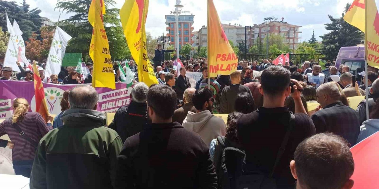 Malatya’da 1 Mayıs Emek ve Dayanışma Günü kutlaması