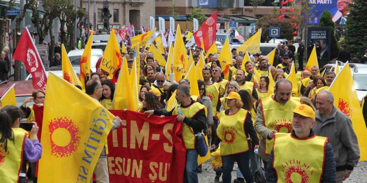 Giresun’da 1 Mayıs kutlaması