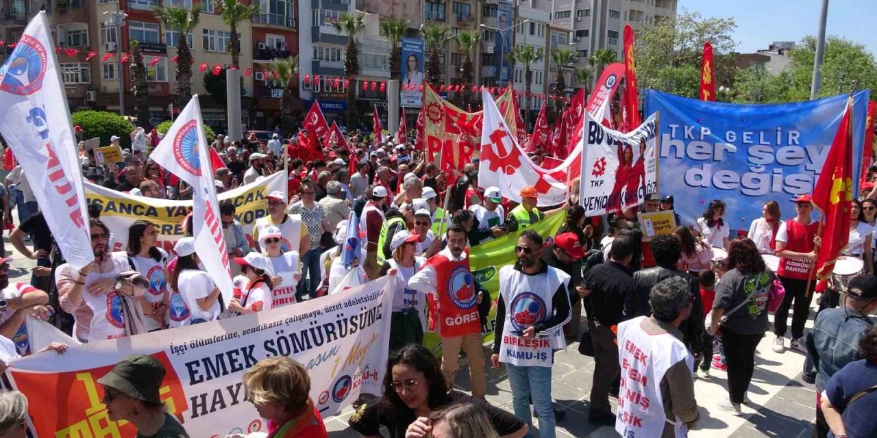 Çanakkale’de 1 Mayıs coşkuyla kutlandı