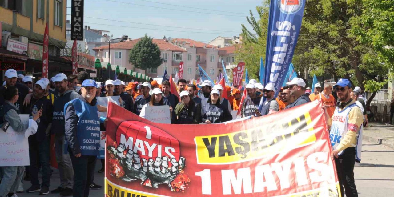 1 Mayıs Birlik-Mücadele ve Dayanışma Günü coşkuyla kutlandı