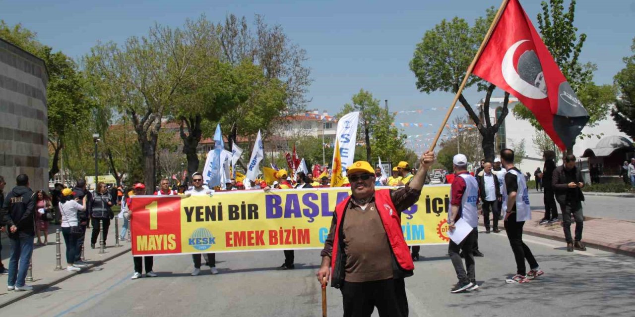 Konya’da 1 Mayıs kutlamaları