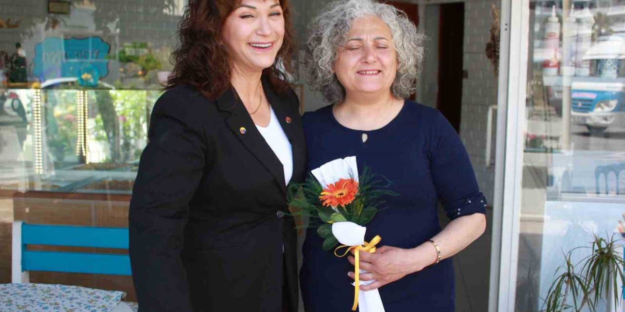 Muğla Ticaret Odası Üyesi Aras kadın çalışanlarla buluştu