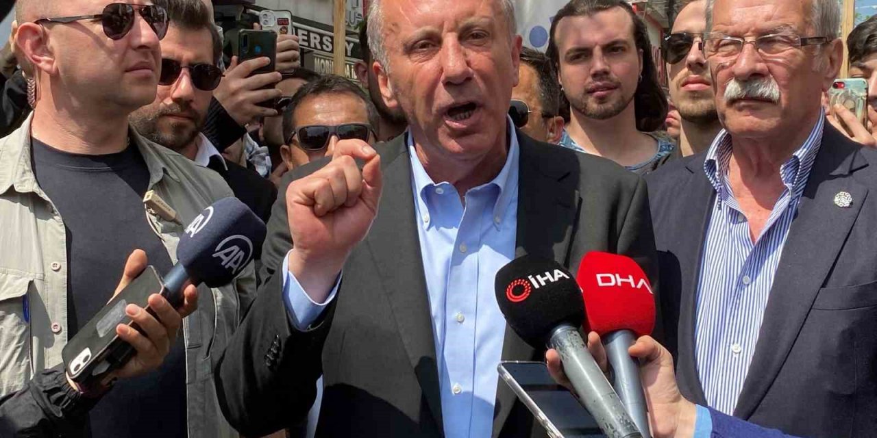 13. Cumhurbaşkanı Adayı Muharrem İnce, CHP’lilere çağrıda bulundu