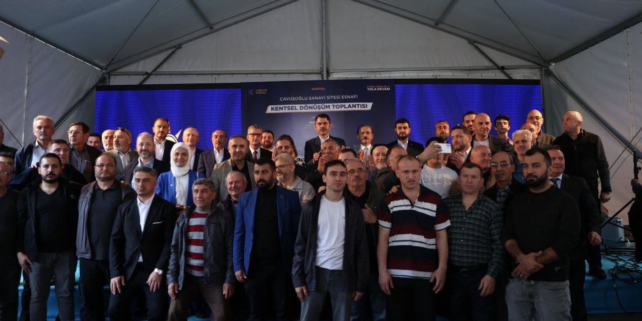Bakan Kurum: “Sizleri yeni sanayi alanınıza taşıyacağız’’