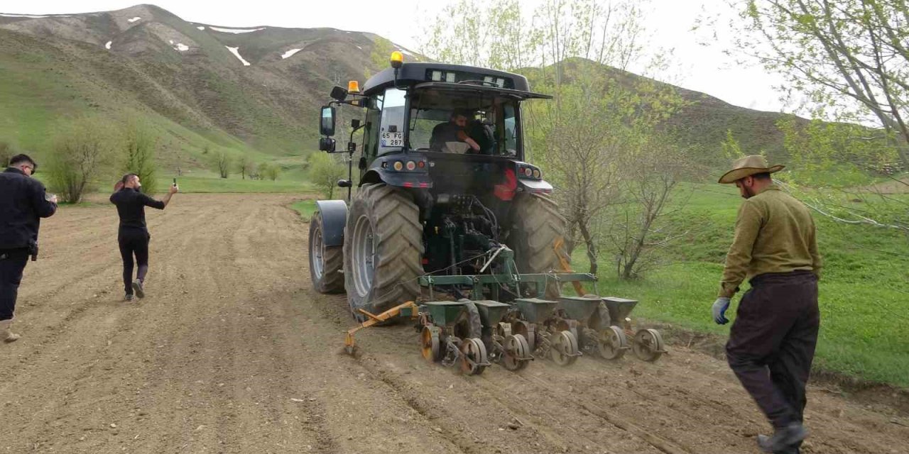 Yüksekova’da 35 yıl aradan sonra şeker pancarı ekimi yapıldı