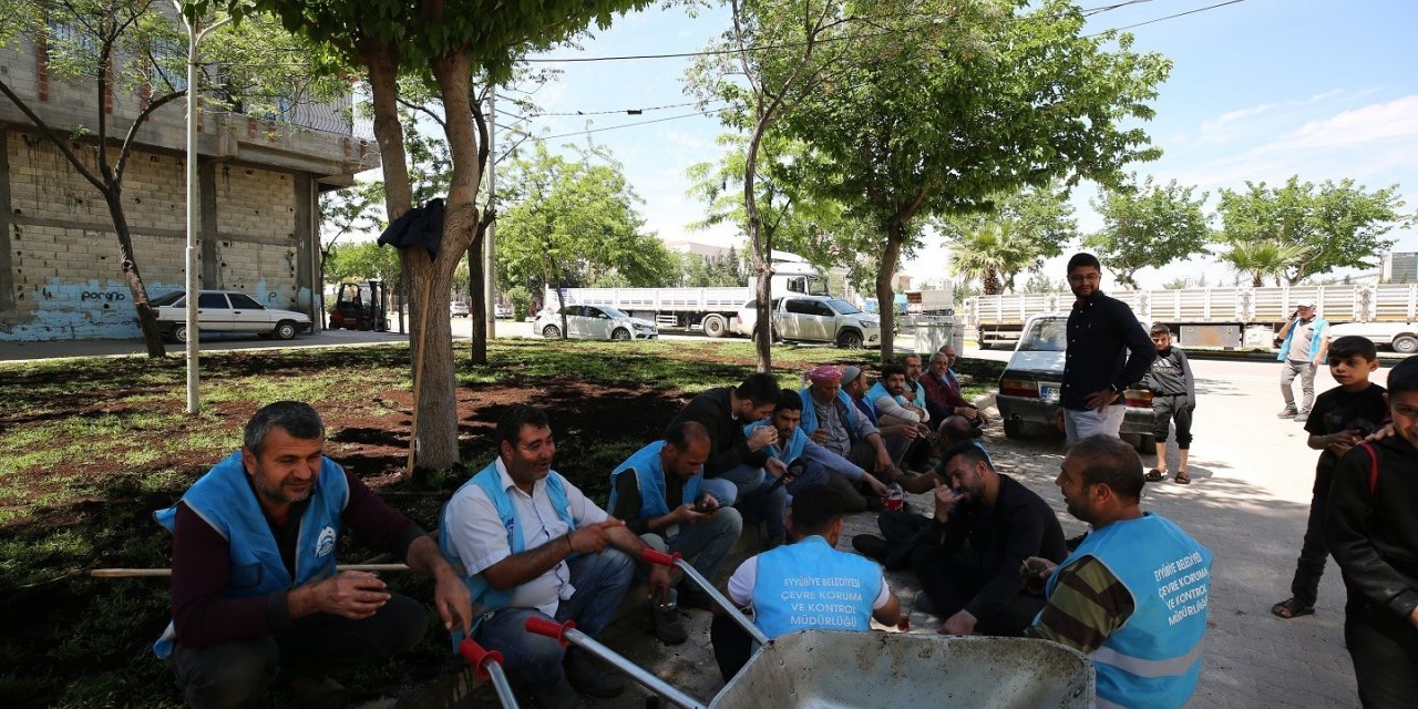 Eyyübiye’de park ve yeşil bilinci gelişiyor