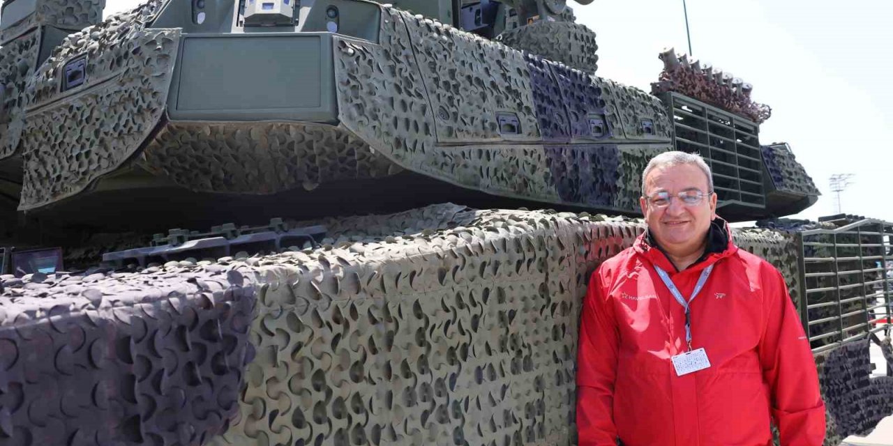 Altay tankı, TEKNOFEST-2023’te vatandaşlarla buluştu