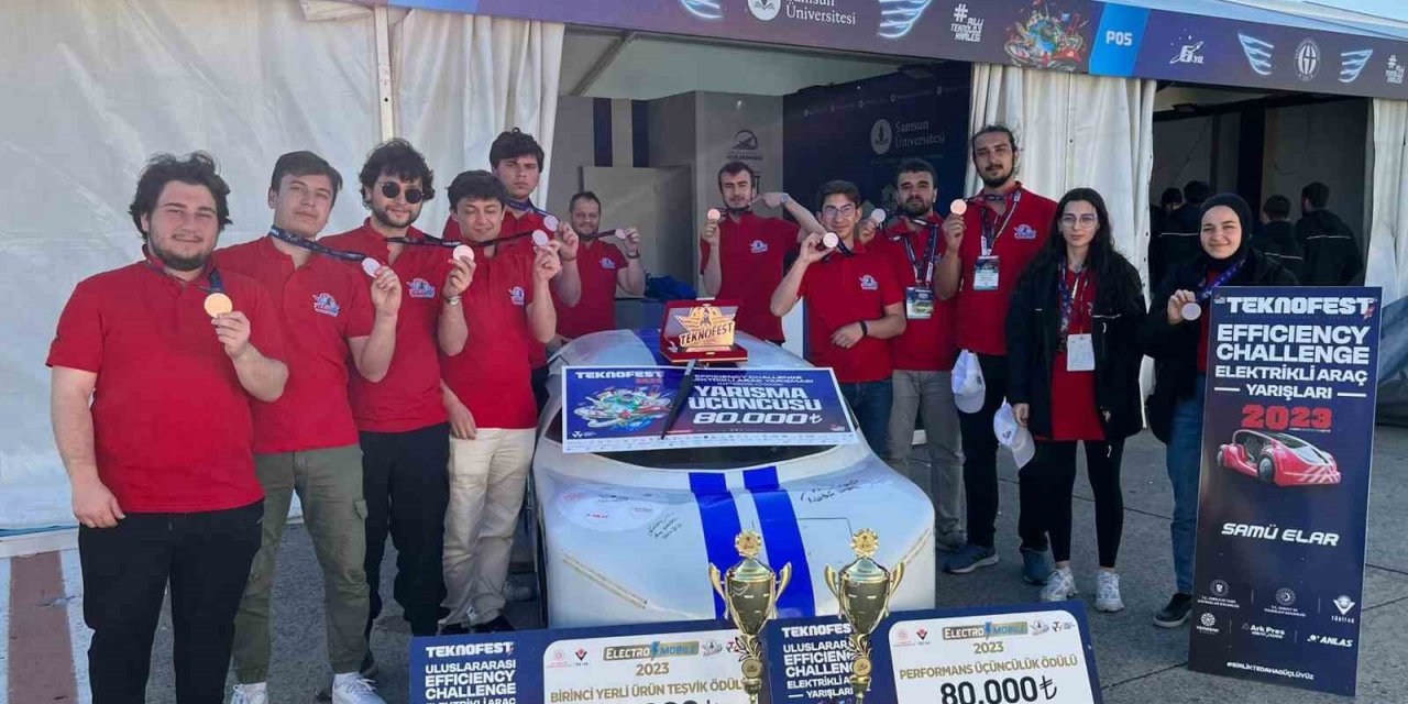 TEKNOFEST 2023’te SAMÜ-ELAR’a çifte ödül