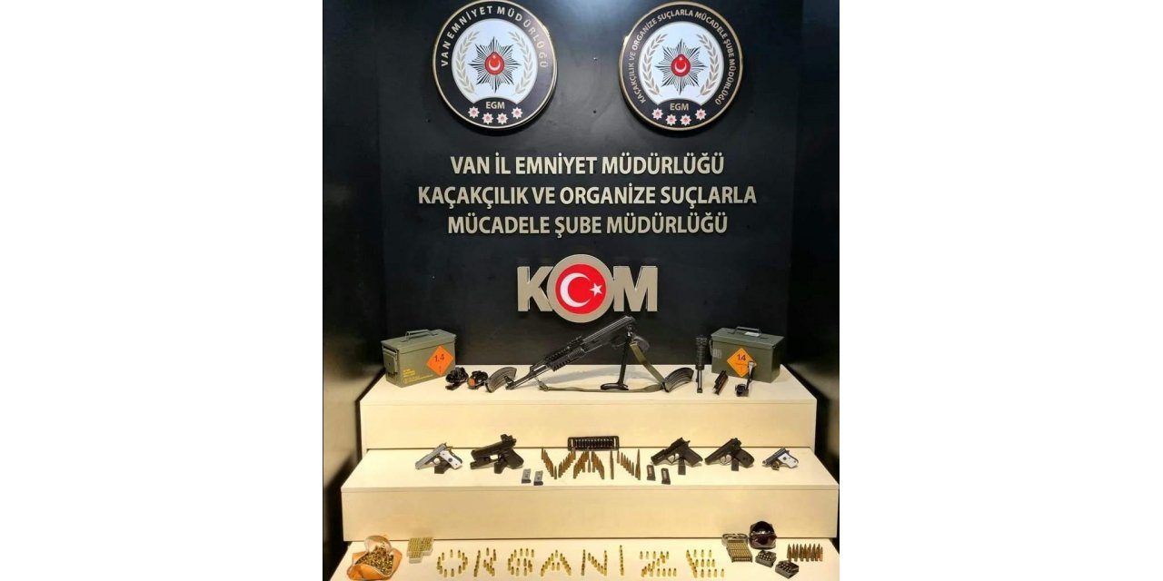 Van’da silah operasyonu: 1 tutuklama