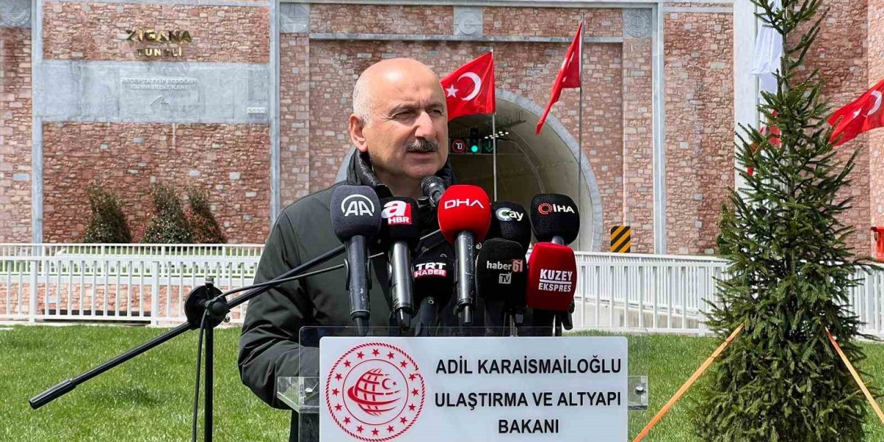 Bakan Karaismailoğlu: “Bu proje dünyayı Türkiye’ye bağlayan vizyonumuzun ve çalışmalarımızın en önemli aşamalarından biridir”