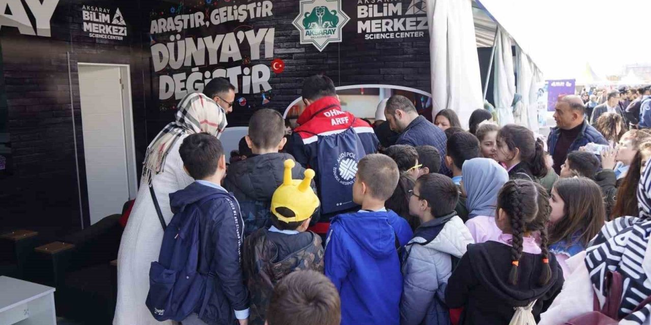 Aksaray’ın Bilim Merkezi Standı TEKNOFEST’te