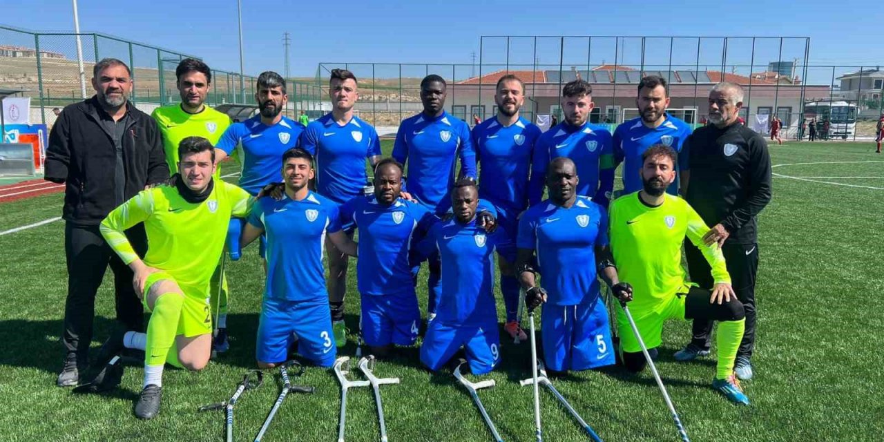 Şahinbey Ampute’den net skor 3-0