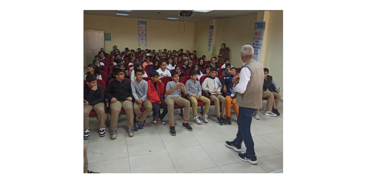 Bingöl’de öğrencilere biyolojik çeşitlilik eğitimi verildi