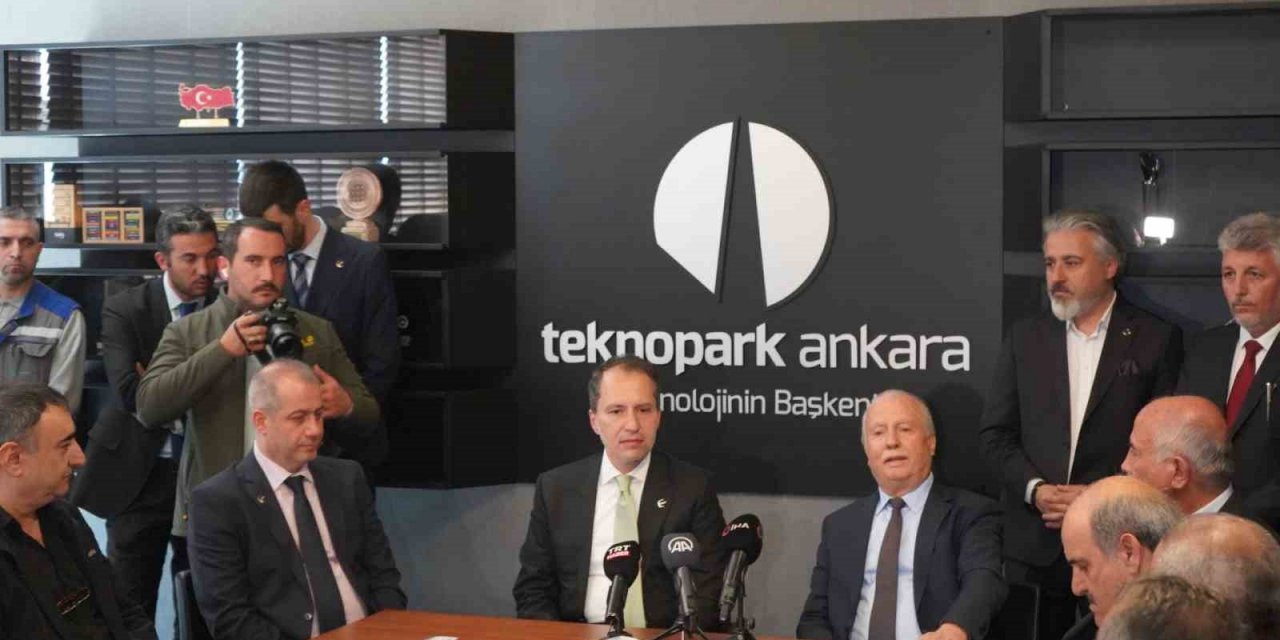 Yeniden Refah Partisi Genel Başkanı Fatih Erbakan Ostim Teknokent’i ziyaret etti