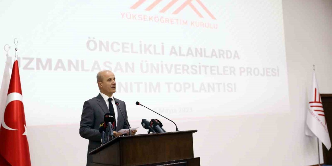 YÖK Başkanı Özvar: "15 bilim alanında 25 üniversiteye öncelikli alan misyonu verilmesi kararlaştırıldı”