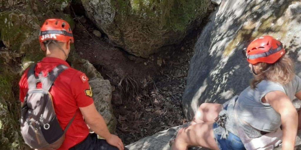 Fethiye’de doğa yürüyüşünde kaybolan kadın JAK tarafından bulundu