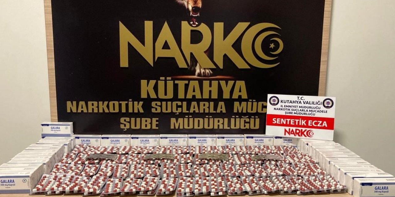 Kütahya’da uyuşturucu operasyonu: 2 tutuklama