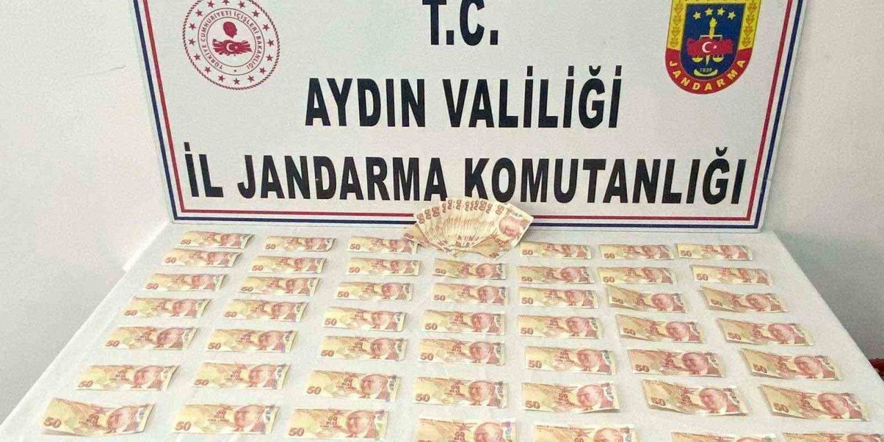 Binlerce lira sahte para ile yakalandı
