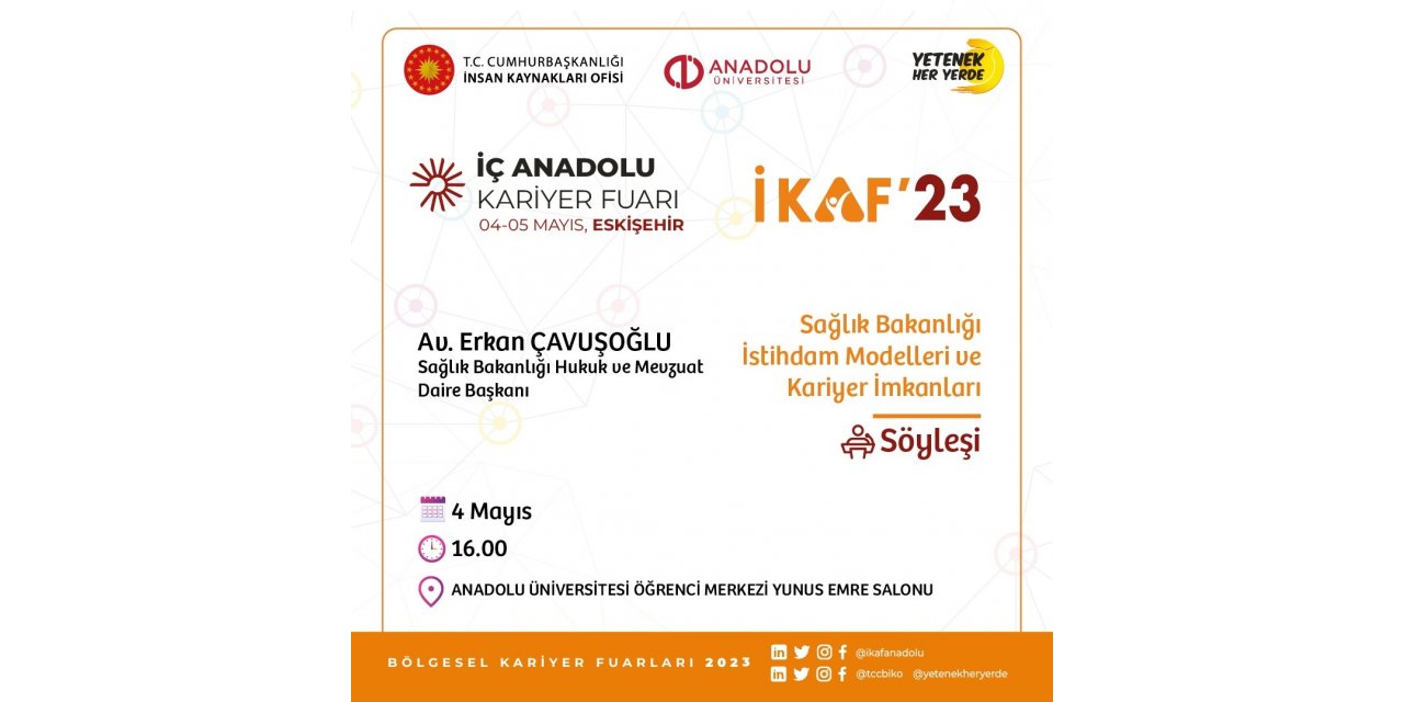 İKAF’23 alanında uzman kişilerin katıldığı panel ve seminerlere ev sahipliği yapacak