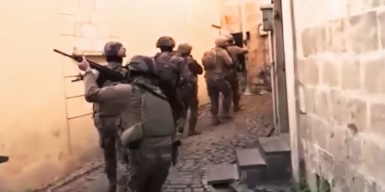 Gaziantep polisinden terör örgütlerine operasyon