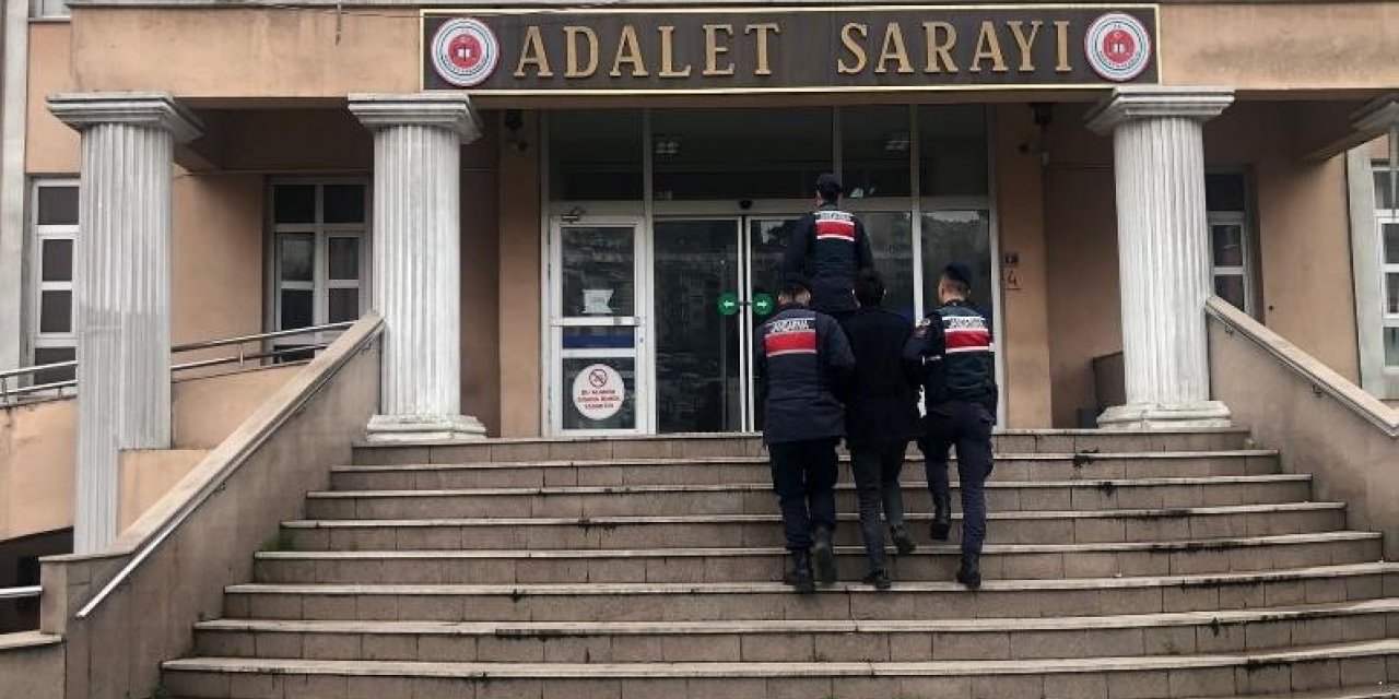 Zonguldak’ta adliyeye sevk edilen 104 şüpheliden 16’sı tutuklandı