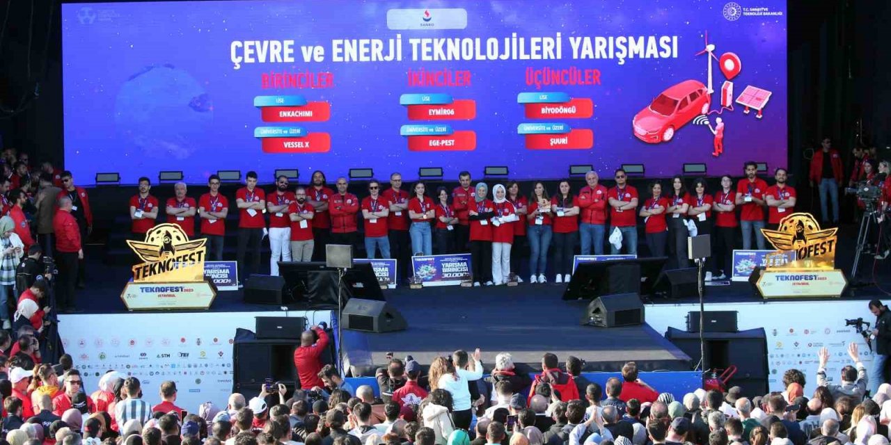 Teknofest 2023’te en çevreci projeler ödüllendirildi! Konya'dan kimler ödül aldı?