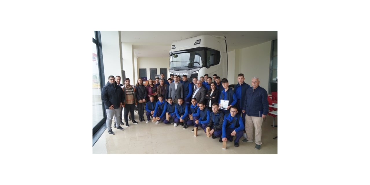 Öğrencilere Koçaslan’dan uygulamalı mesleki eğitim