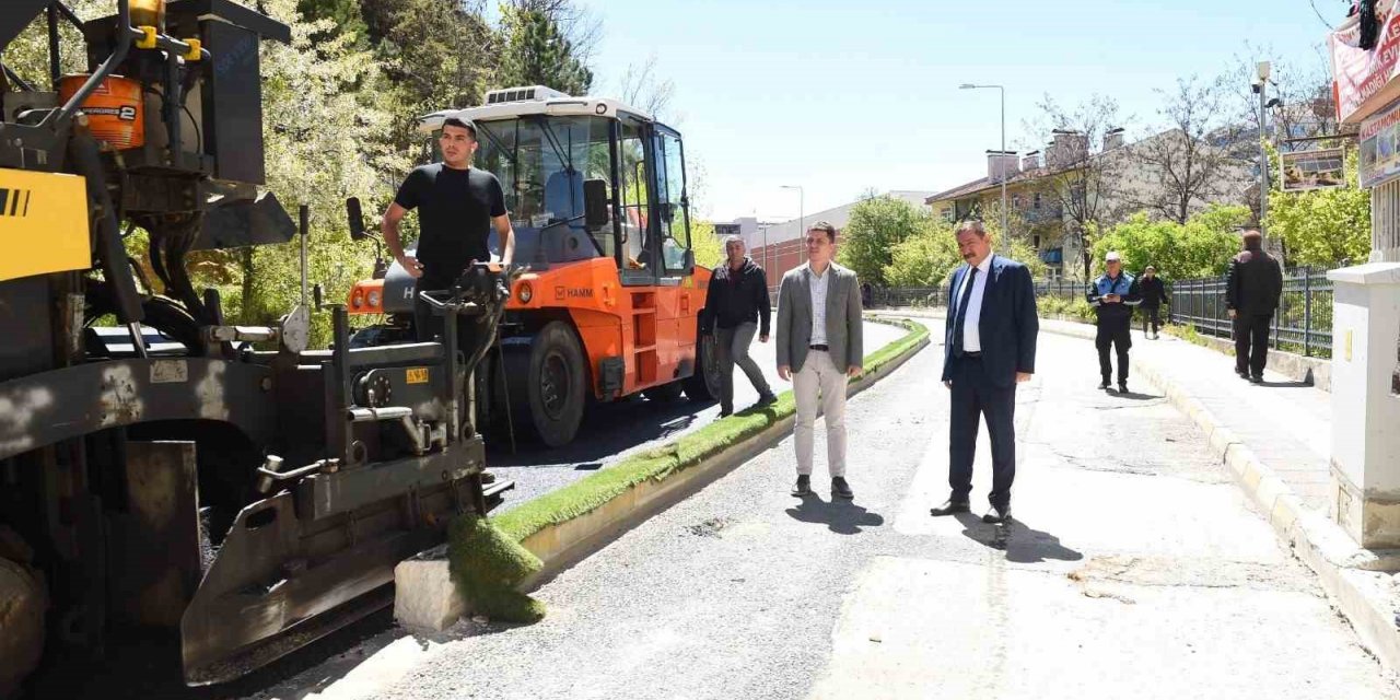 Kastamonu’da sıcak asfalt çalışmaları başladı