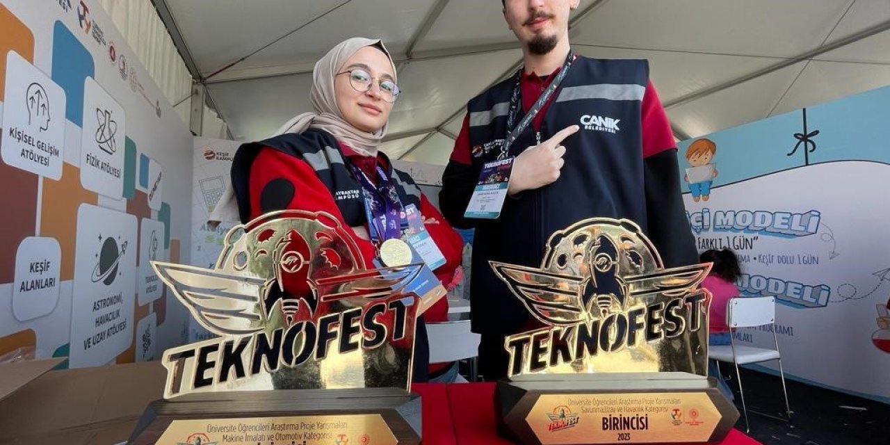 Canik’e TEKNOFEST’te ödül yağmuru