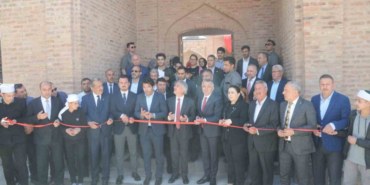 Bakan Yardımcısı Demircan, Cizre’de Ulu Cami ve Kırmızı Medrese’nin açılışını yaptı