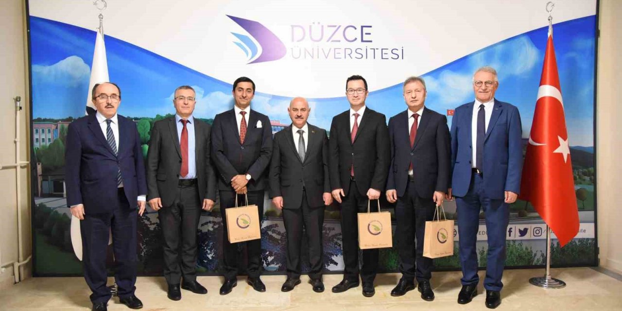 Ulaştırma ve Altyapı Bakanlığı heyeti Düzce Üniversitesi’nde